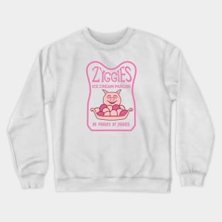 Ziggies Ice Cream - Bill & Teds Excellent Adventure Crewneck Sweatshirt